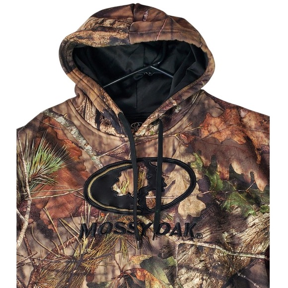 Mossy Oak Other - Mossy Oak Break-Up Country Camo Hoodie Mens Medium Performance Pullover Hunting